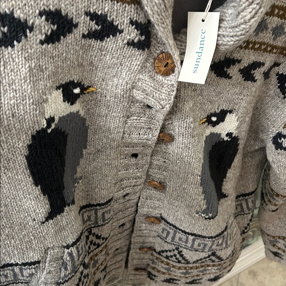 NWT Sundance wool lost horizons men’s sweater jacket. 2X XXL Nepal. - Picture 2 of 11